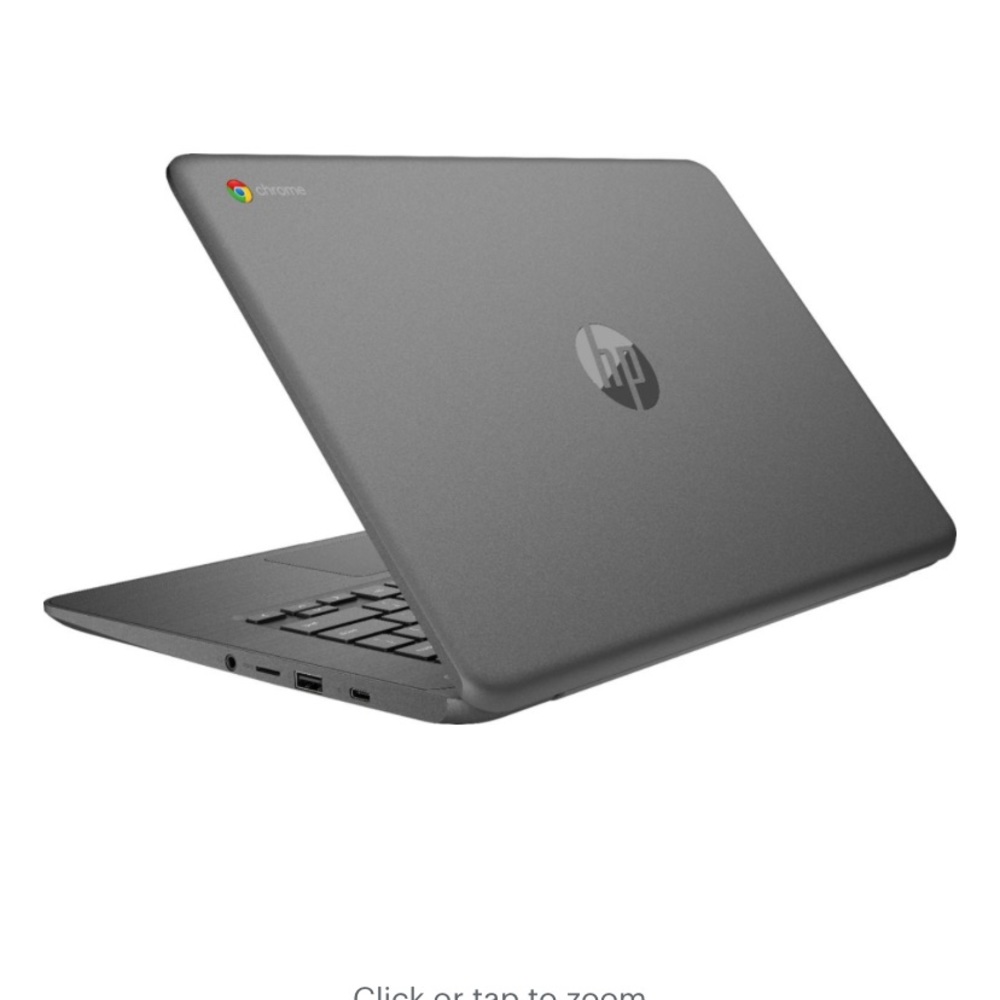 HP - 14" Chromebook - AMD A4-Series - 4GB Memory - AMD Radeon R4 Chalkboard Gray